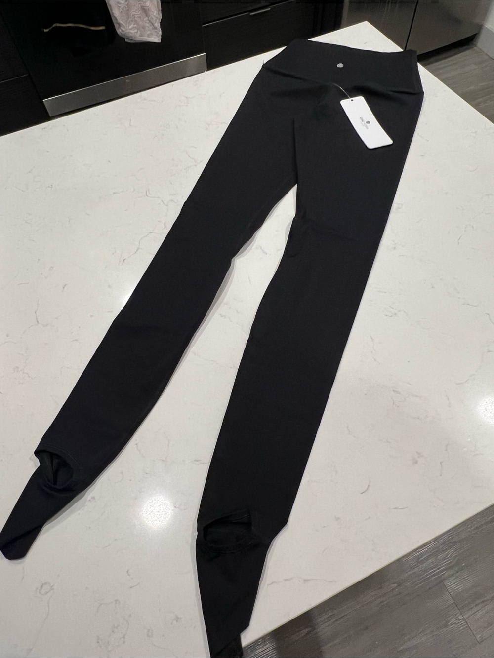 CRZ YOGA Black High-Waist Yoga Leggings